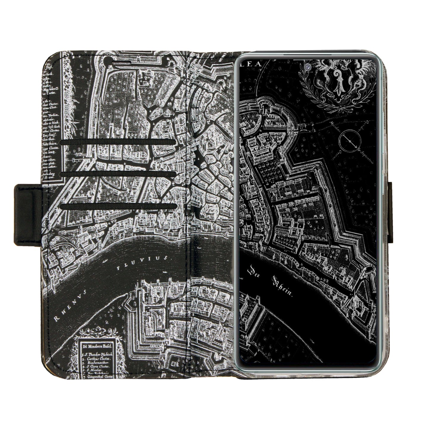 Basel Merian Negativ Victor Case für das Samsung Galaxy S21
