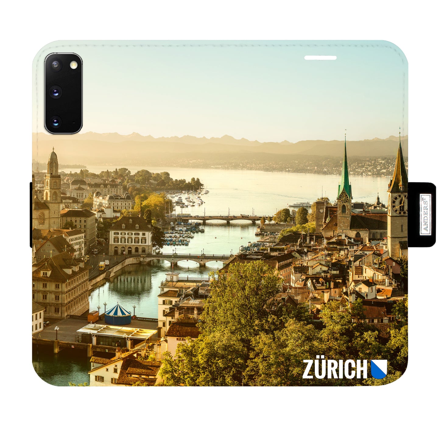 Zürich City von Oben Victor Case für das Samsung Galaxy S20