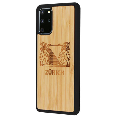 Zürich Wappen Eden Case aus Bambus für das Samsung Galaxy S20 Plus