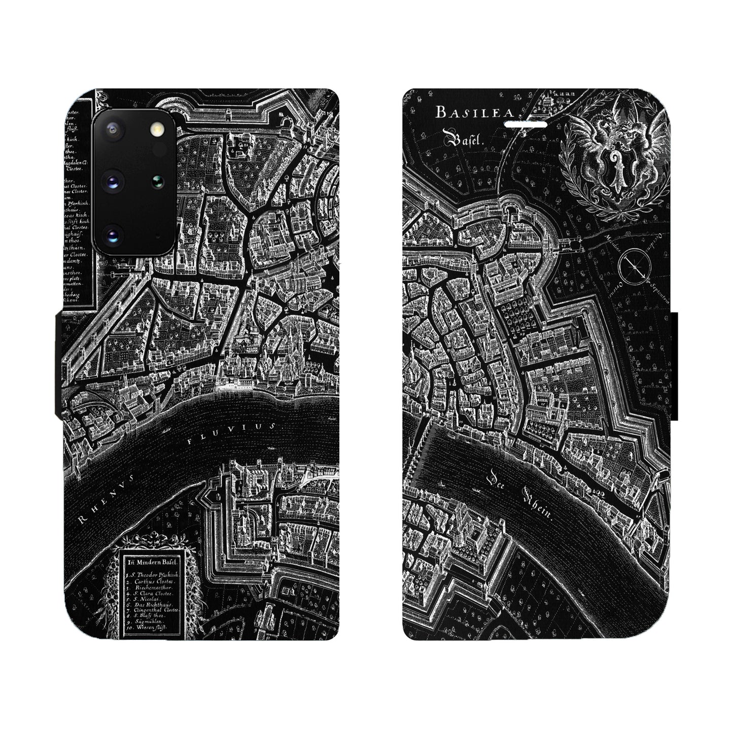 Basel Merian Negativ Victor Case für das Samsung Galaxy S20 Plus