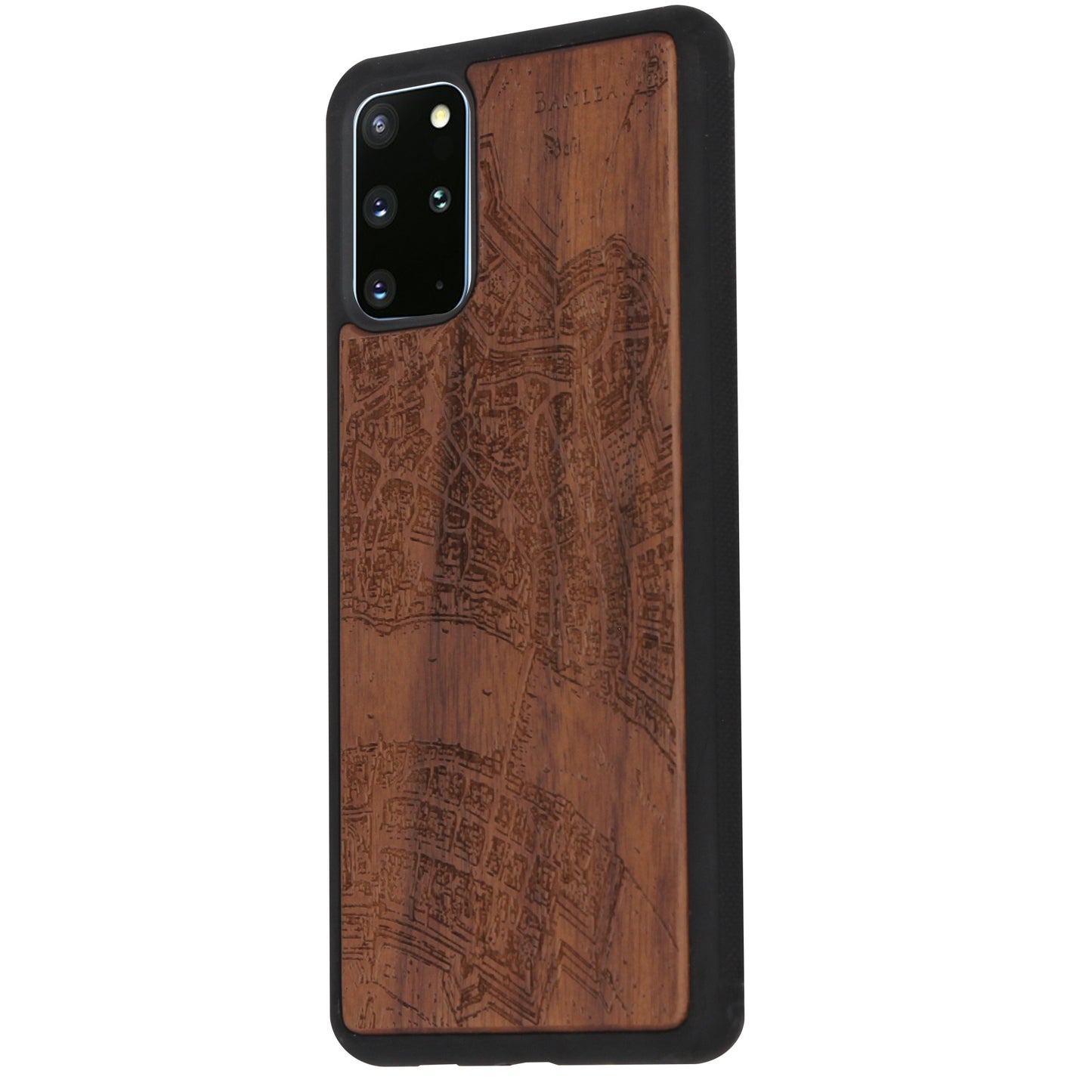 Basel Merian Eden Case aus Nussholz für das Samsung Galaxy S20 Plus