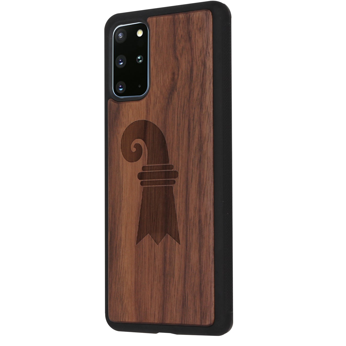 Baslerstab Eden Case aus Nussholz für das Samsung Galaxy S20 Plus