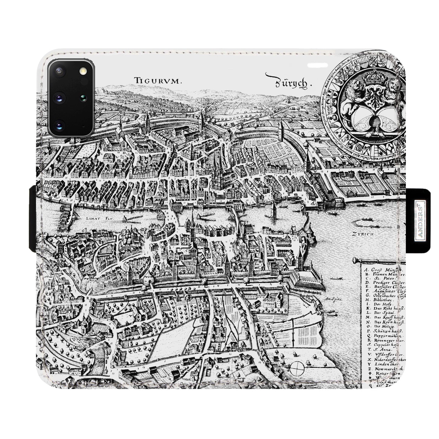 Zürich Merian Victor Case für das Samsung Galaxy S20 Plus