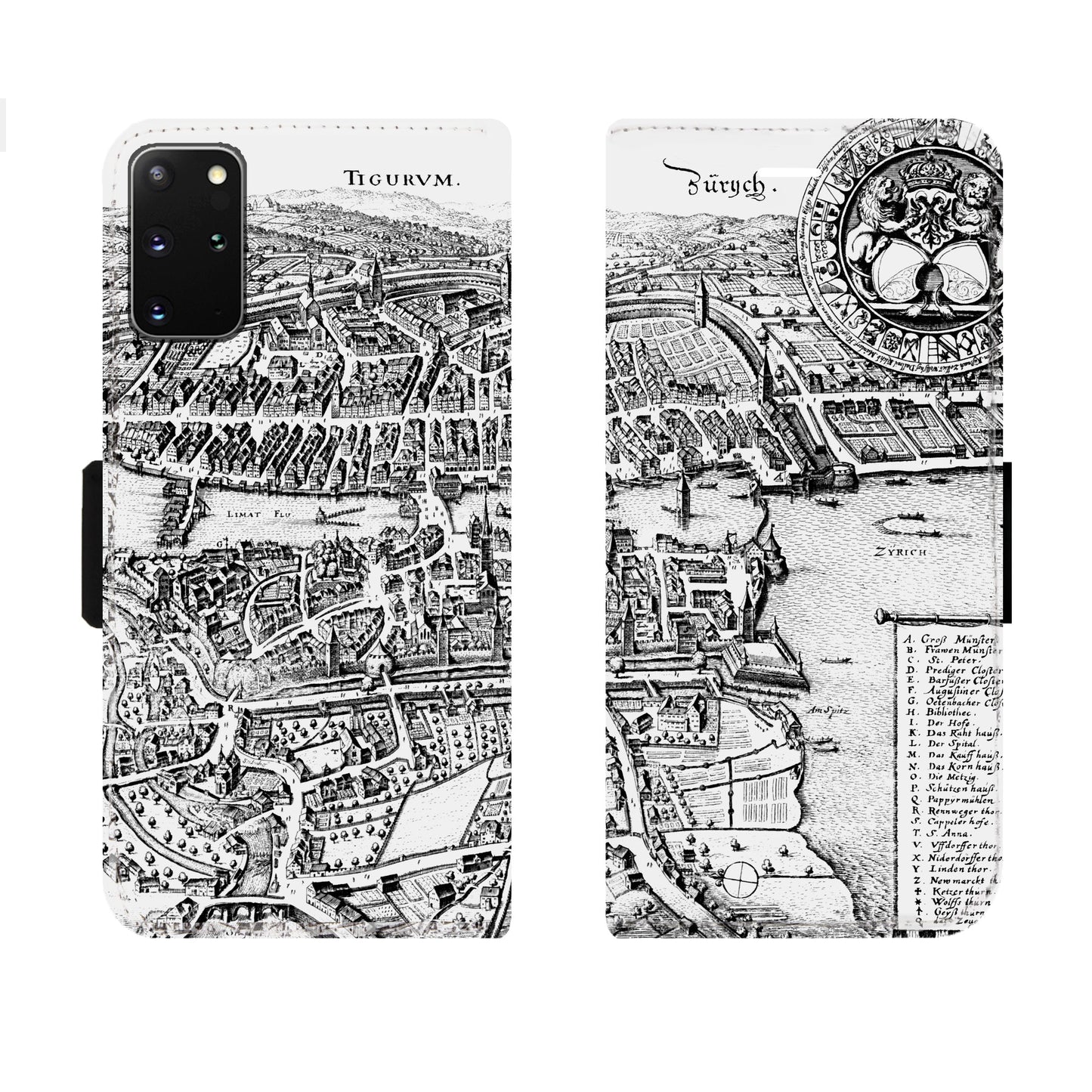 Zürich Merian Victor Case für das Samsung Galaxy S20 Plus