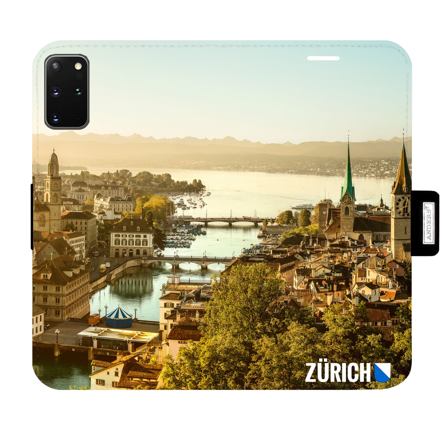 Zürich City von Oben Victor Case für das Samsung Galaxy S20 Plus