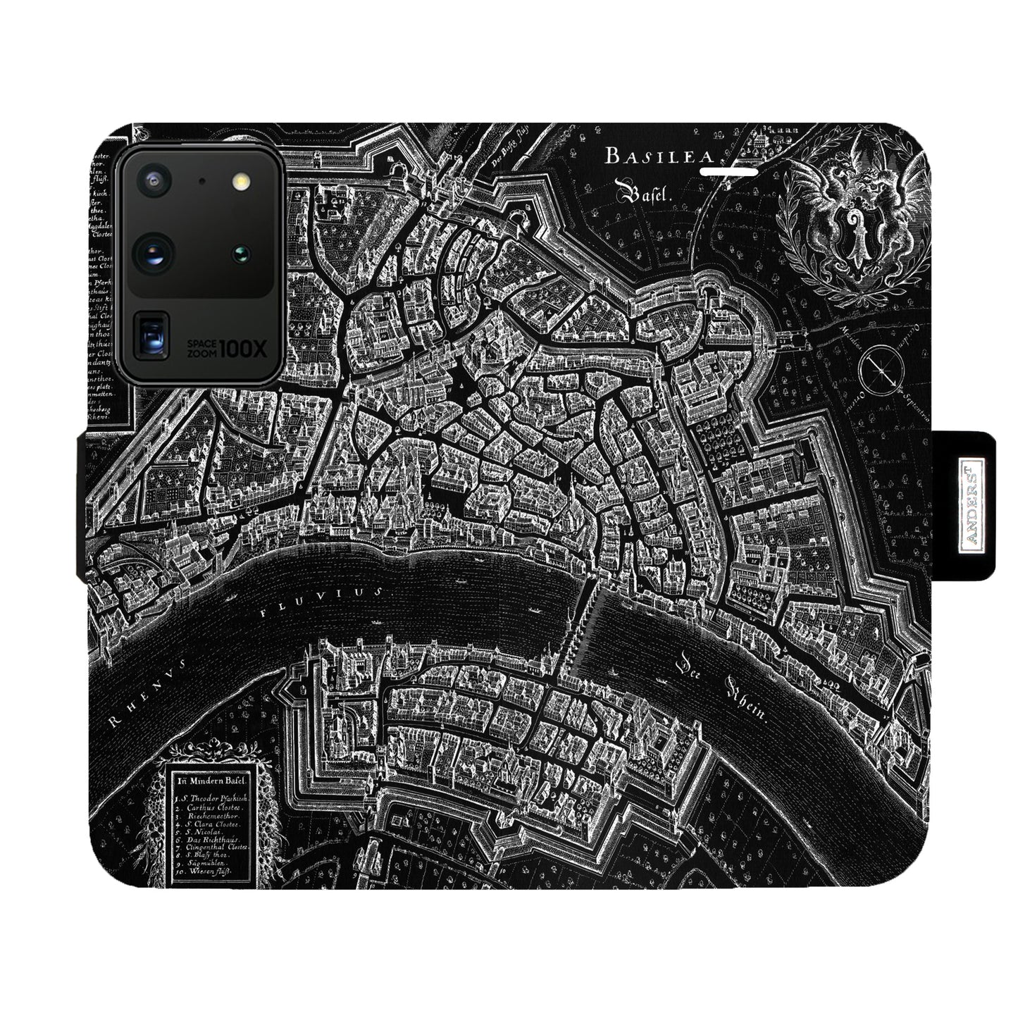 Basel Merian Negativ Victor Case für das Samsung Galaxy S20 Ultra