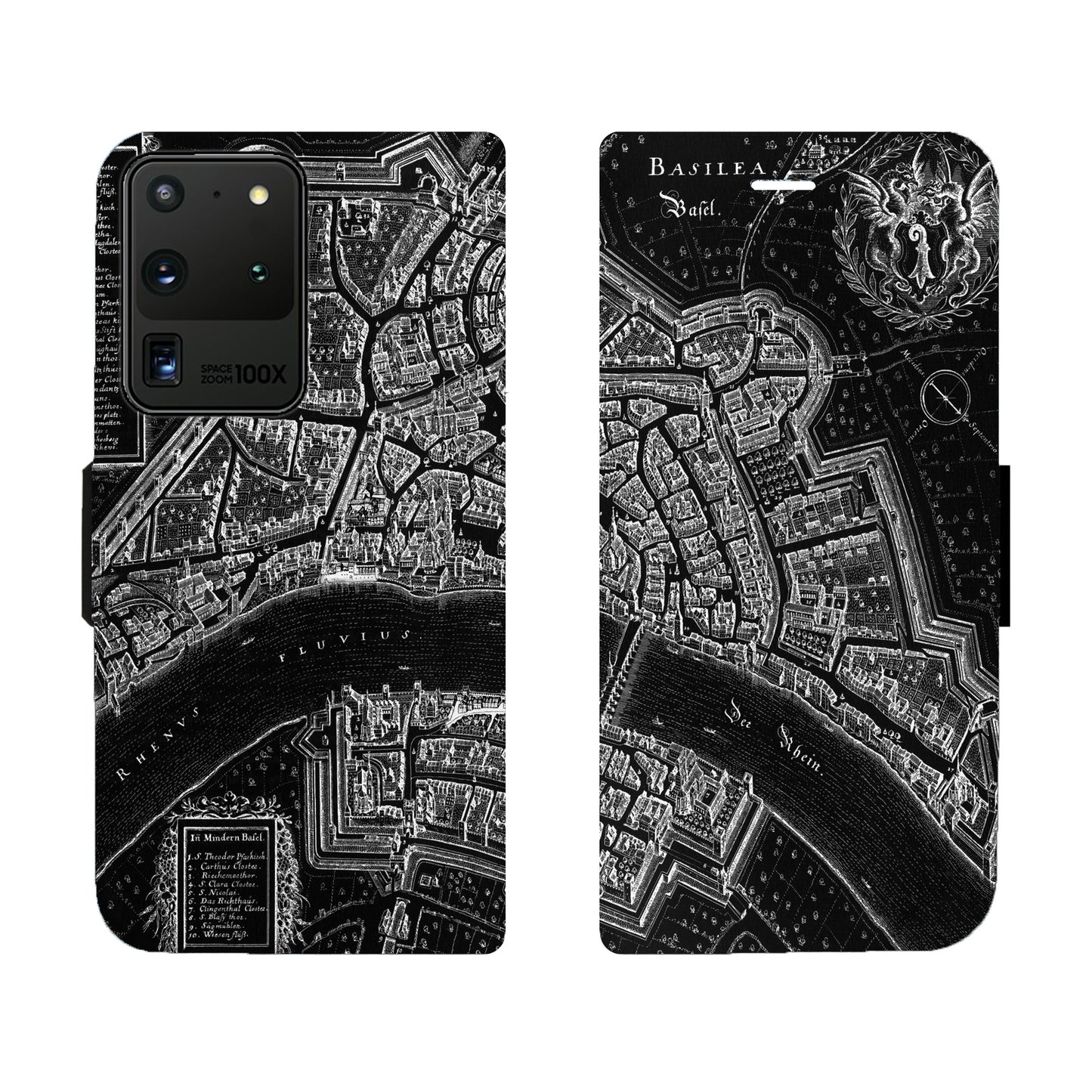 Basel Merian Negativ Victor Case für das Samsung Galaxy S20 Ultra