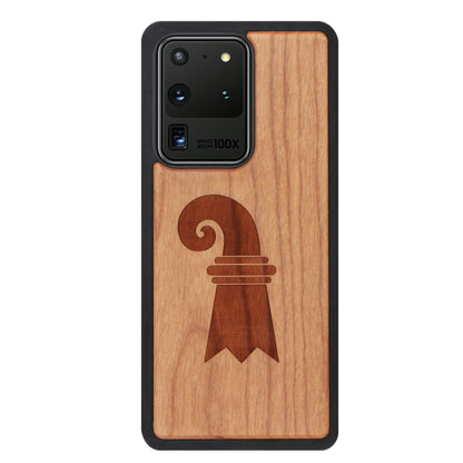Baslerstab Eden Case aus Kirschholz für das Samsung Galaxy S20 Ultra