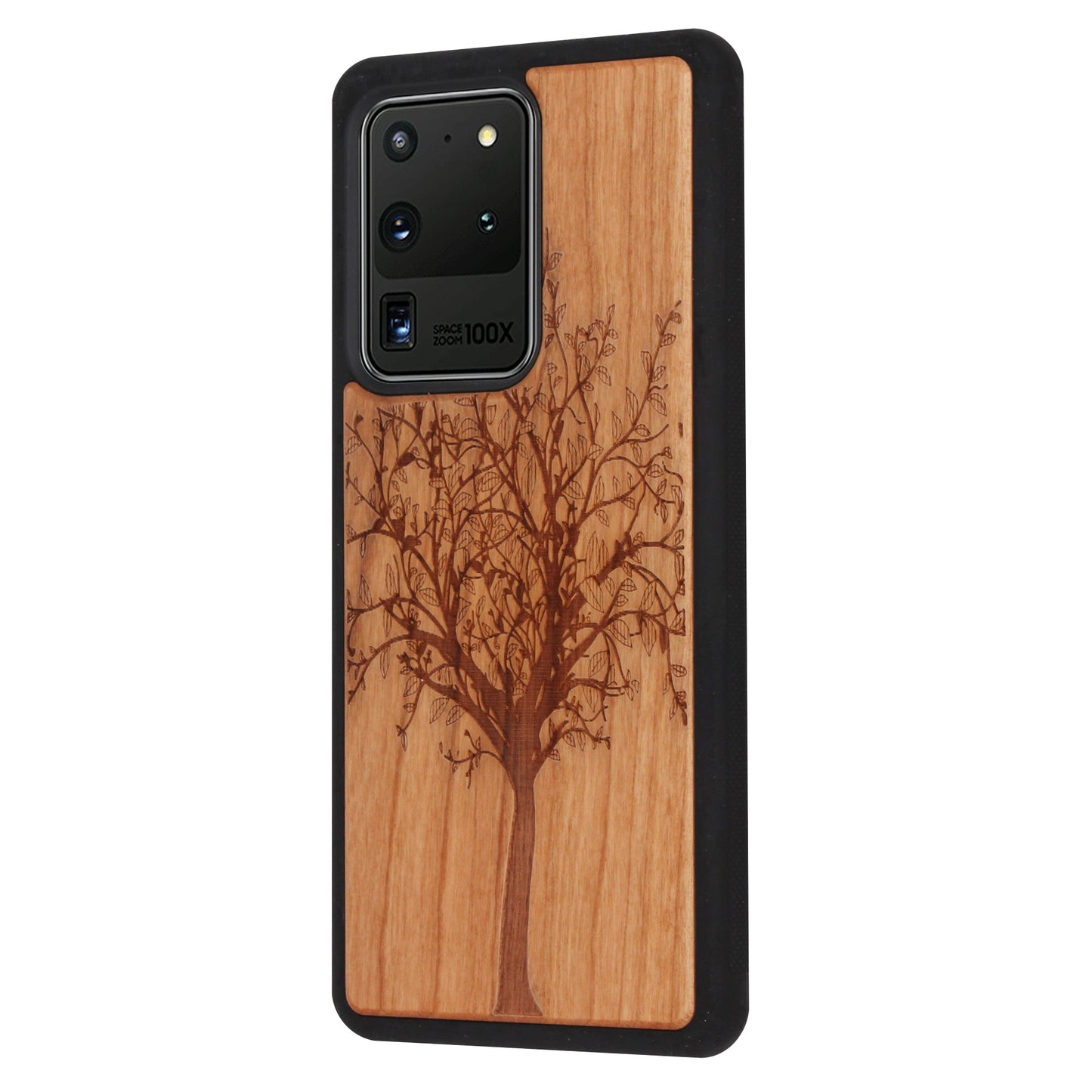 Lebensbaum Eden Case aus Kirschholz für das Samsung Galaxy S20 Ultra