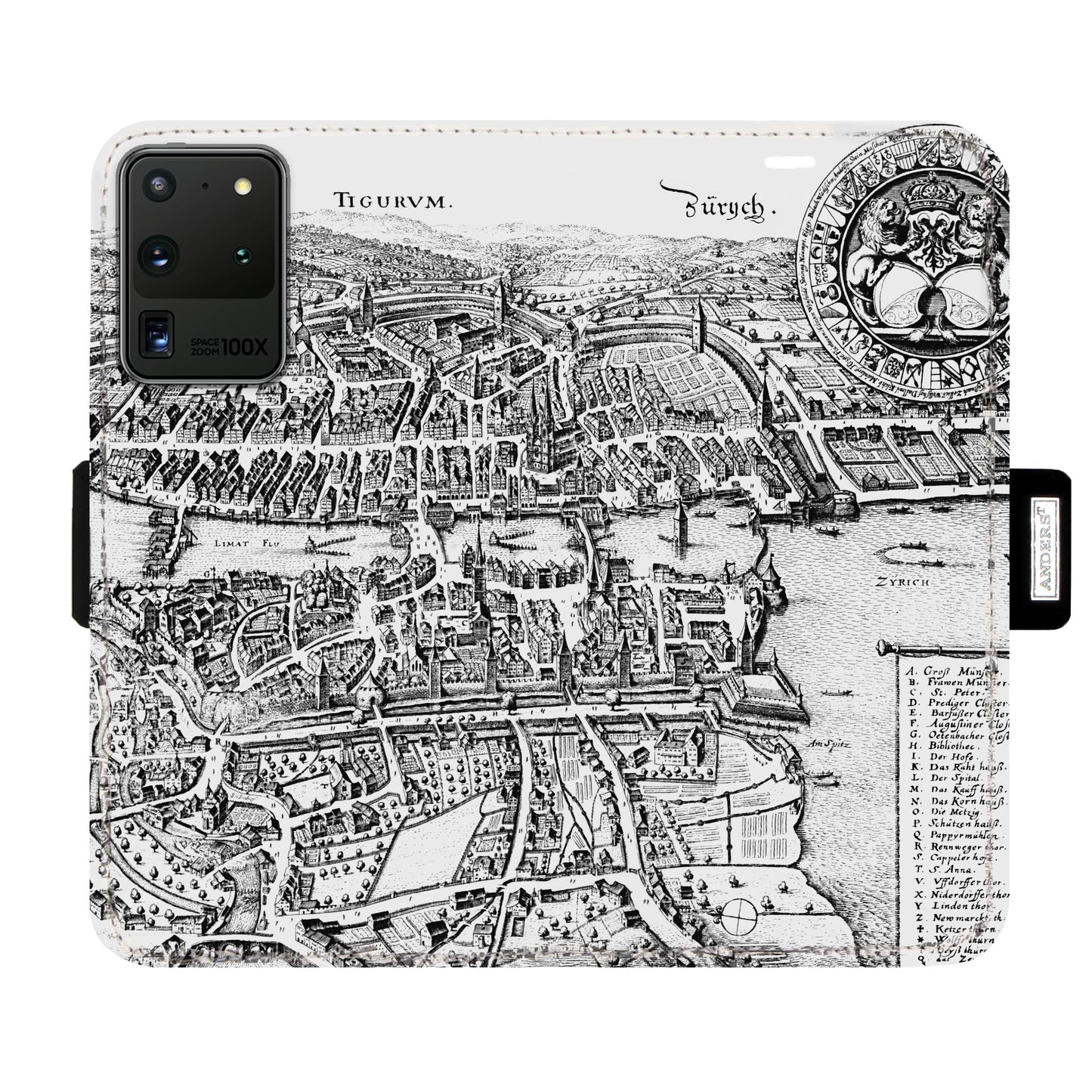 Zurich Merian Victor Case for the Samsung Galaxy S20 Ultra