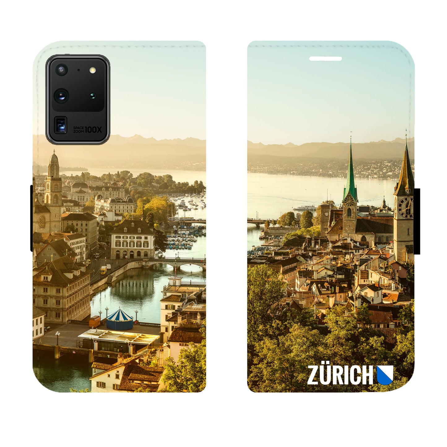 Zürich City von Oben Victor Case für das Samsung Galaxy S20 Ultra