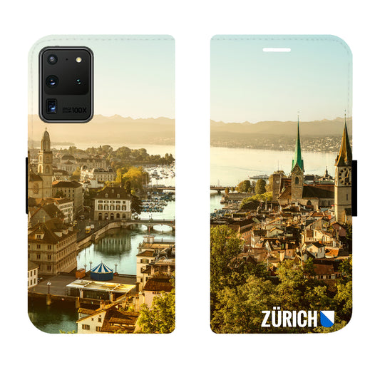 Zürich City von Oben Victor Case für das Samsung Galaxy S20 Ultra