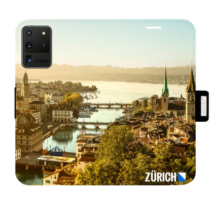 Zürich City von Oben Victor Case für das Samsung Galaxy S20 Ultra