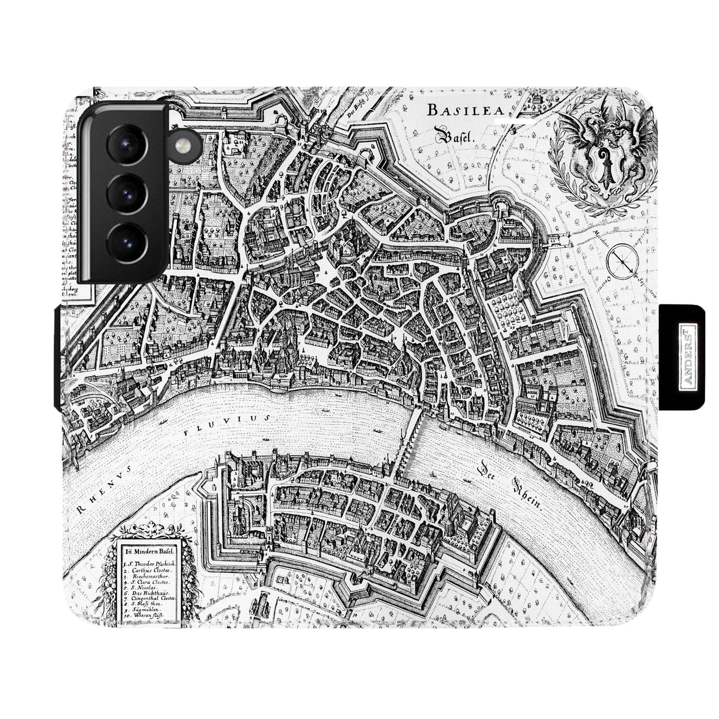 Basel Merian Victor Case für das Samsung Galaxy S21 Plus