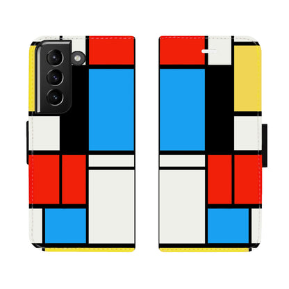 Piet Mondrian Victor Case für das Samsung S21 Plus