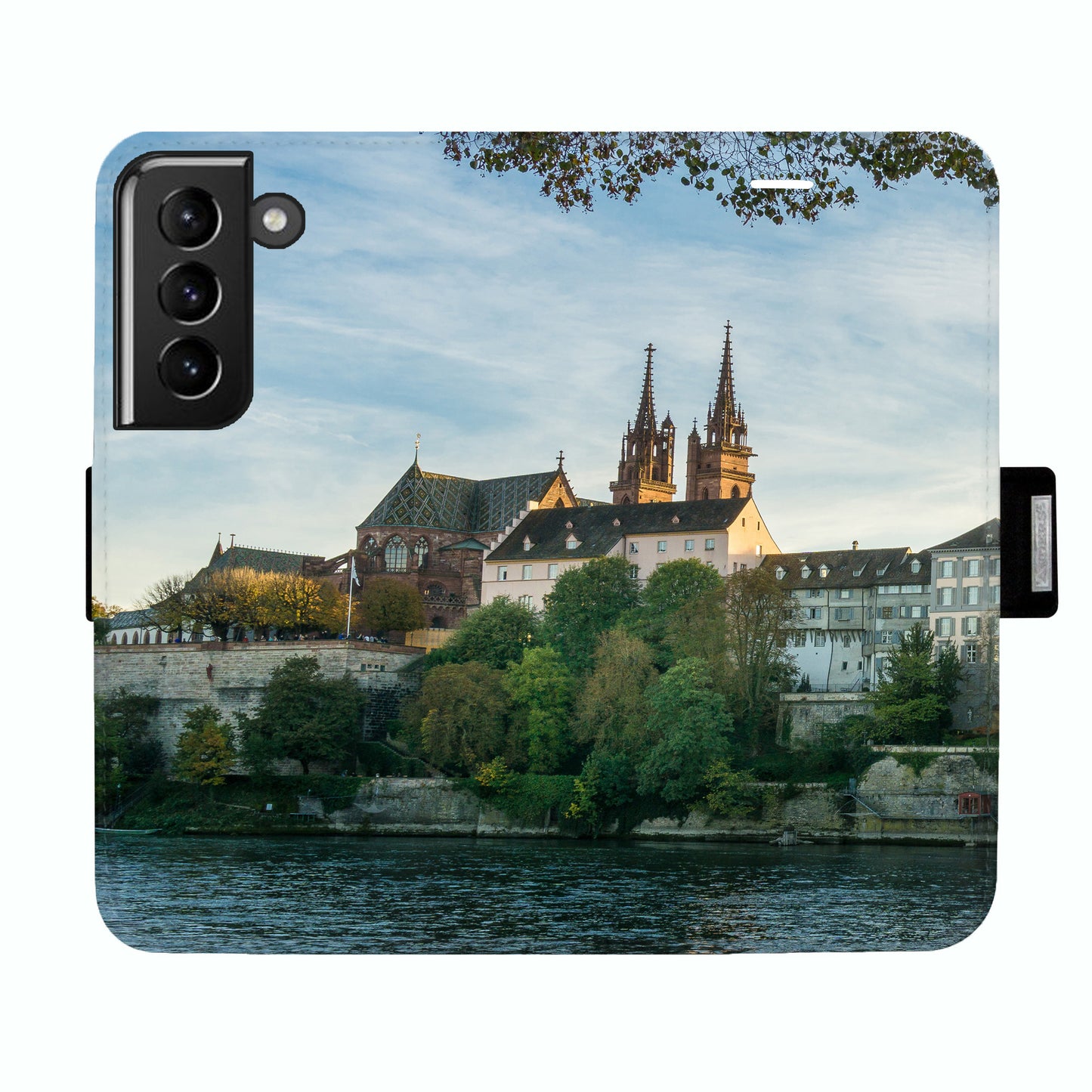 Basel City Münster Victor Case für das Samsung Galaxy S21