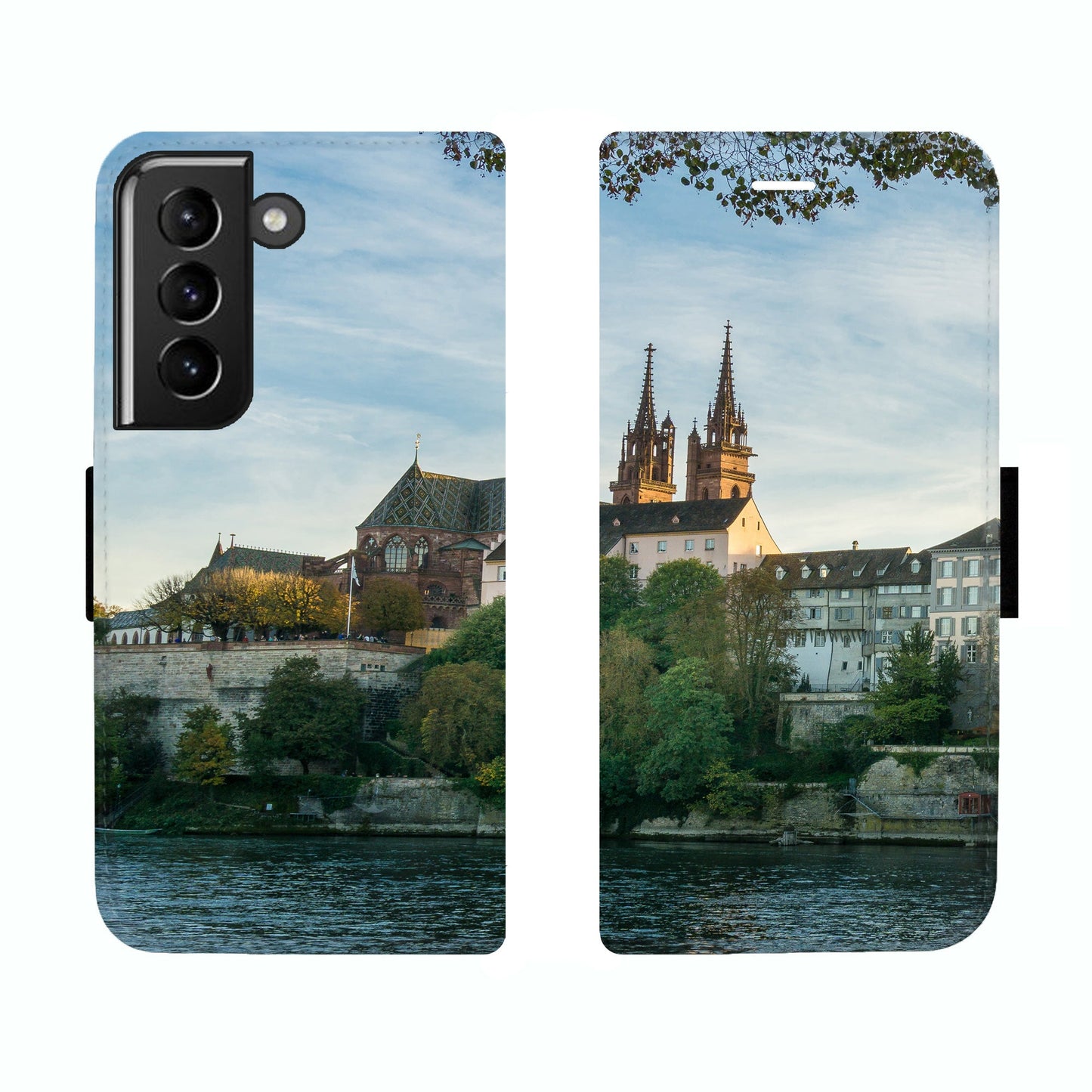 Basel City Münster Victor Case für das Samsung Galaxy S21 Plus