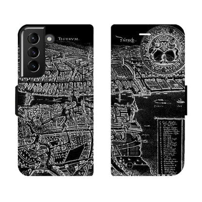 Zürich Merian Negativ Victor Case für das Samsung Galaxy S21 Plus