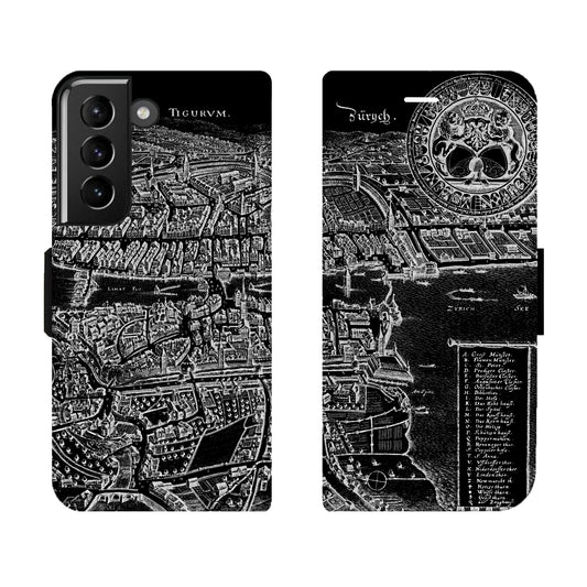 Zürich Merian Negativ Victor Case für das Samsung Galaxy S21 Plus
