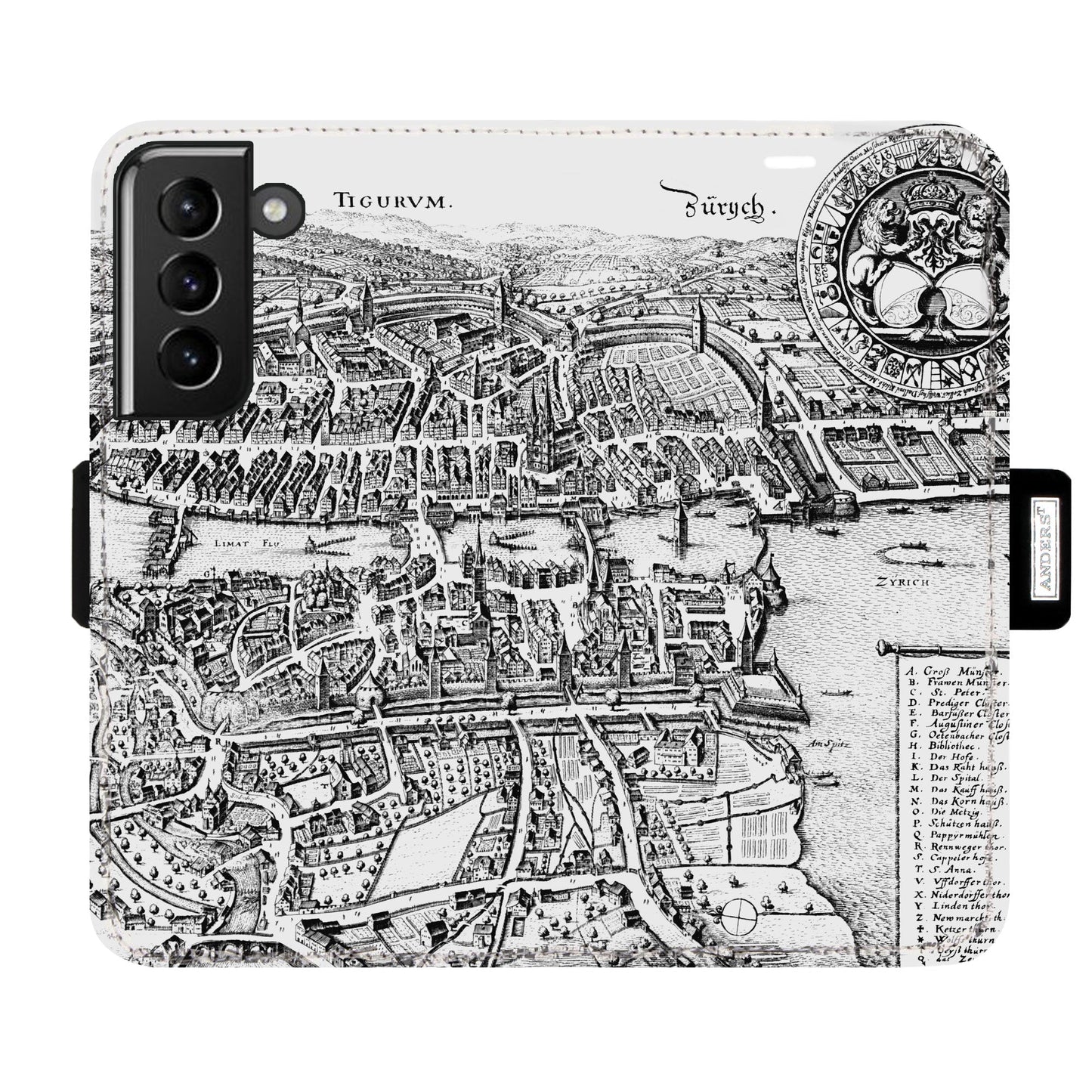 Zürich Merian Victor Case für das Samsung Galaxy S21 Plus