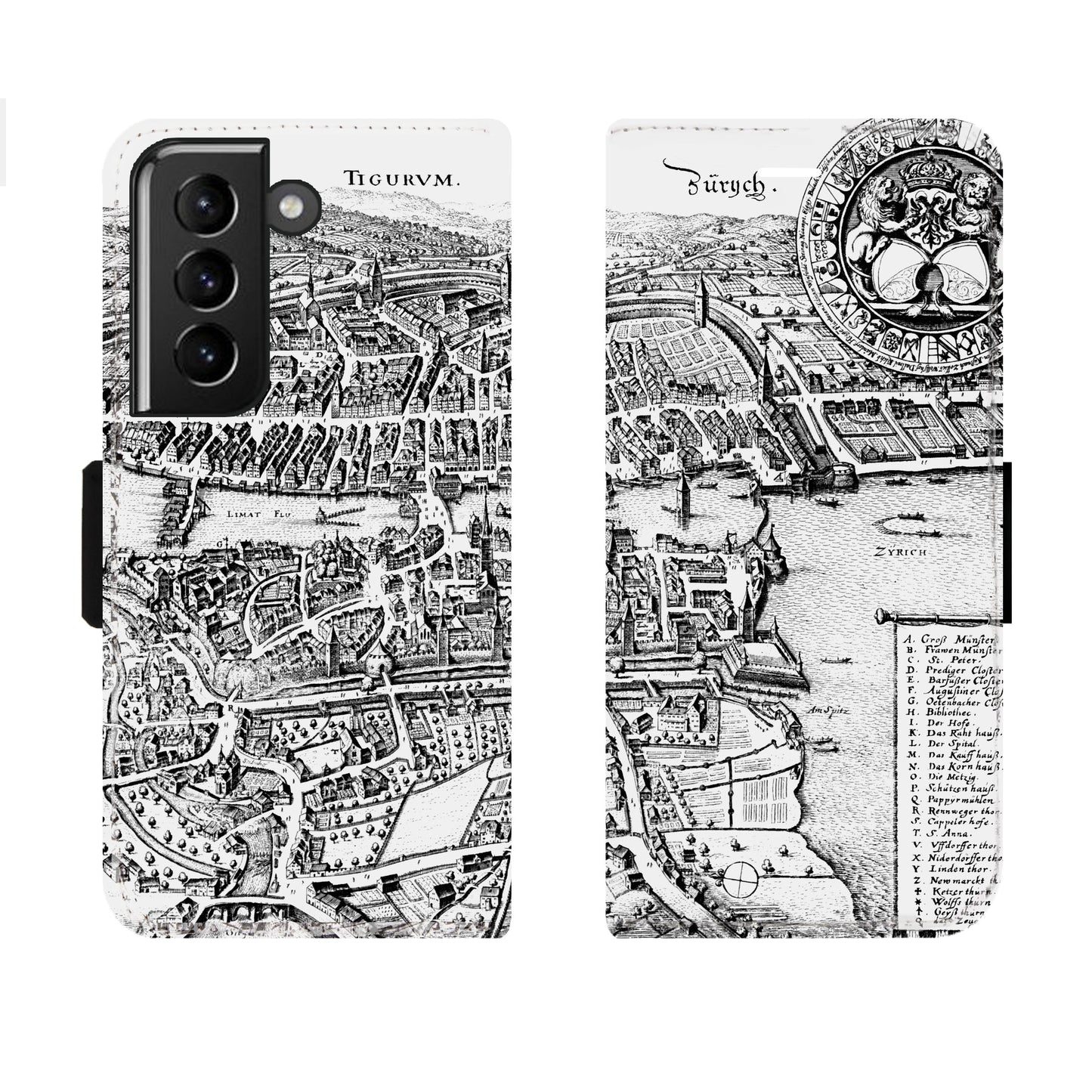Zürich Merian Victor Case für das Samsung Galaxy S21