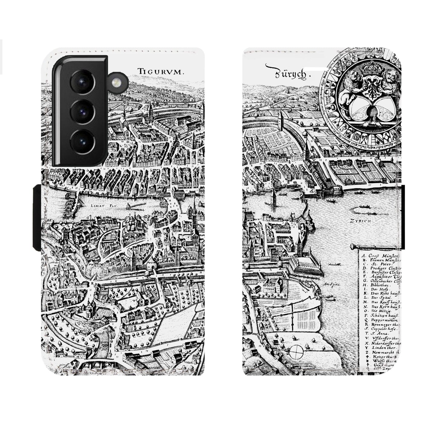 Zürich Merian Victor Case für das Samsung Galaxy S21 Plus