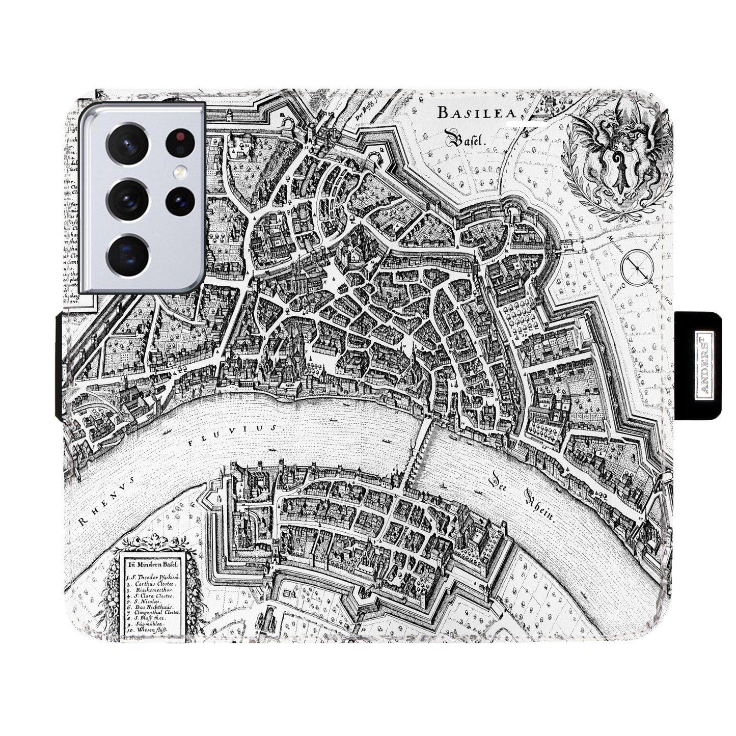 Basel Merian Victor Case für das Samsung Galaxy S21 Ultra