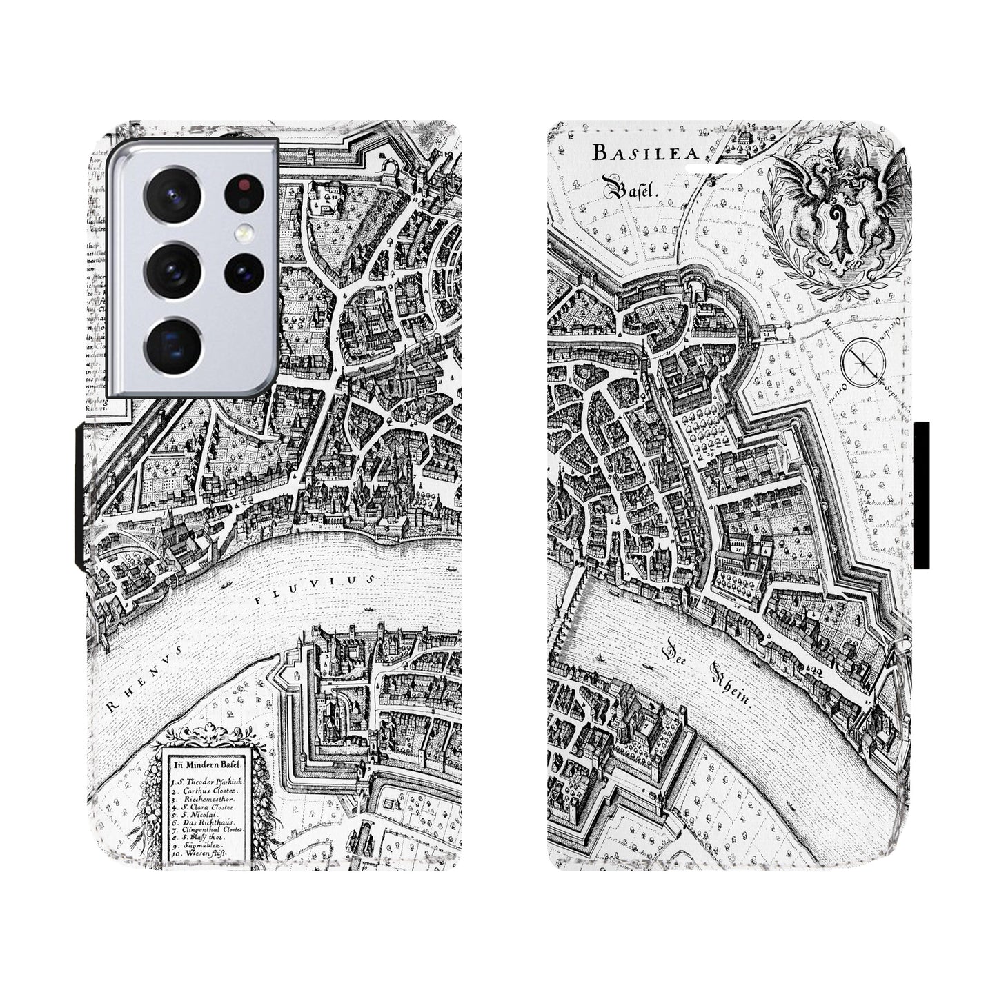Basel Merian Victor Case für das Samsung Galaxy S21 Ultra