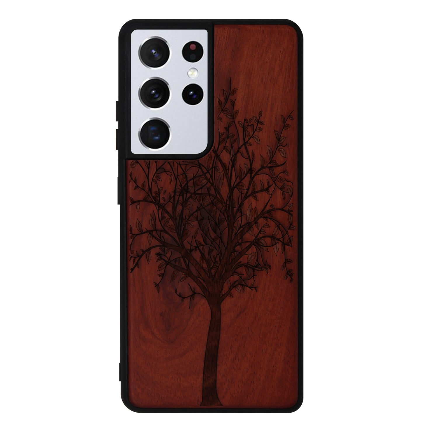 Lebensbaum Eden Case aus Rosenholz für das Samsung Galaxy S21 Ultra