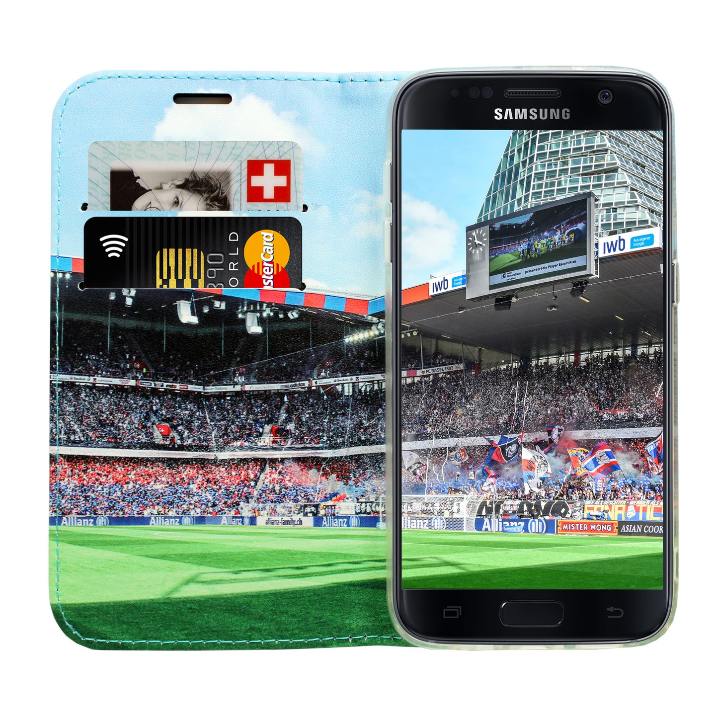 FC Basel Panorama Case für das Samsung Galaxy S7