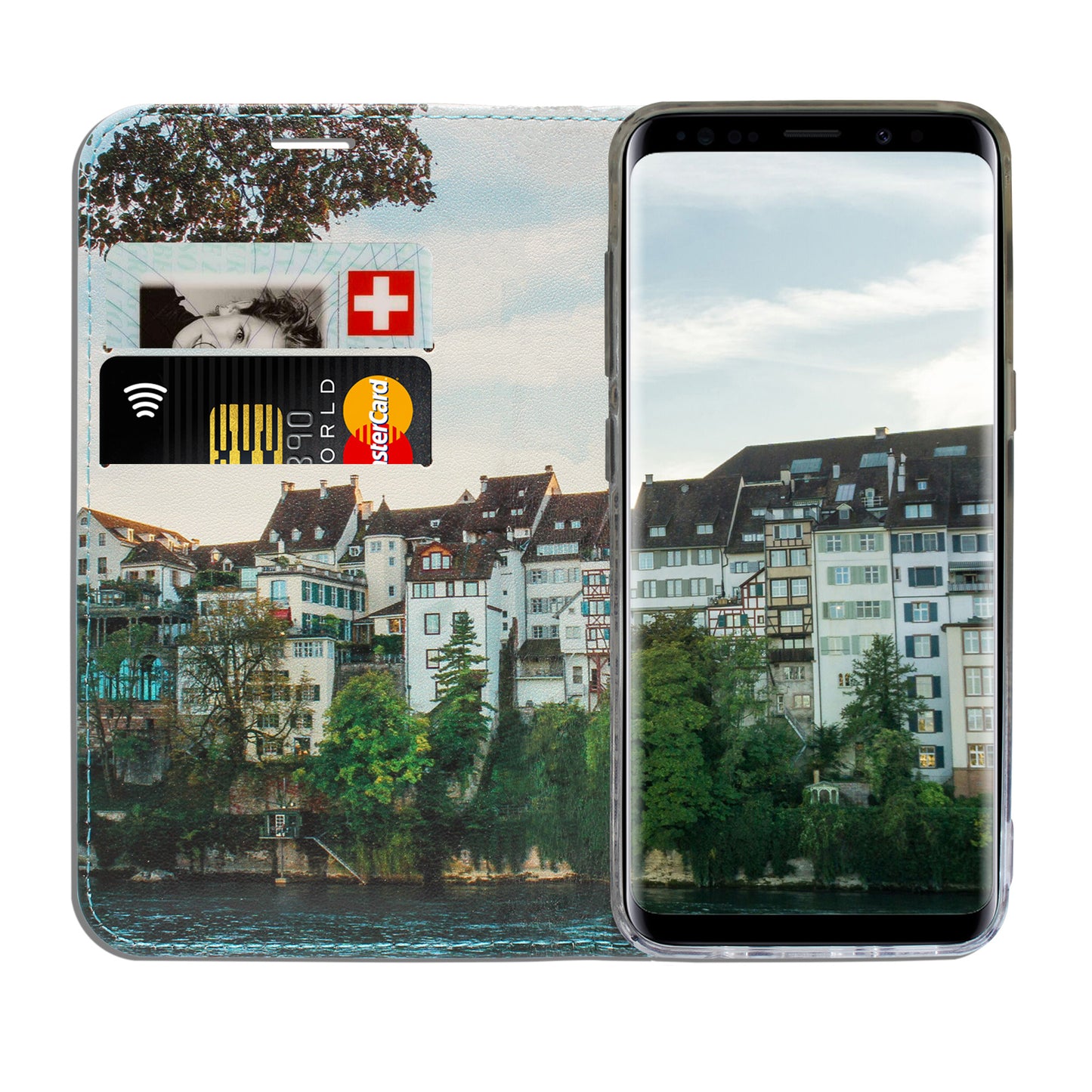 Basel City Cathedral Panorama Case for the Samsung Galaxy Note 8