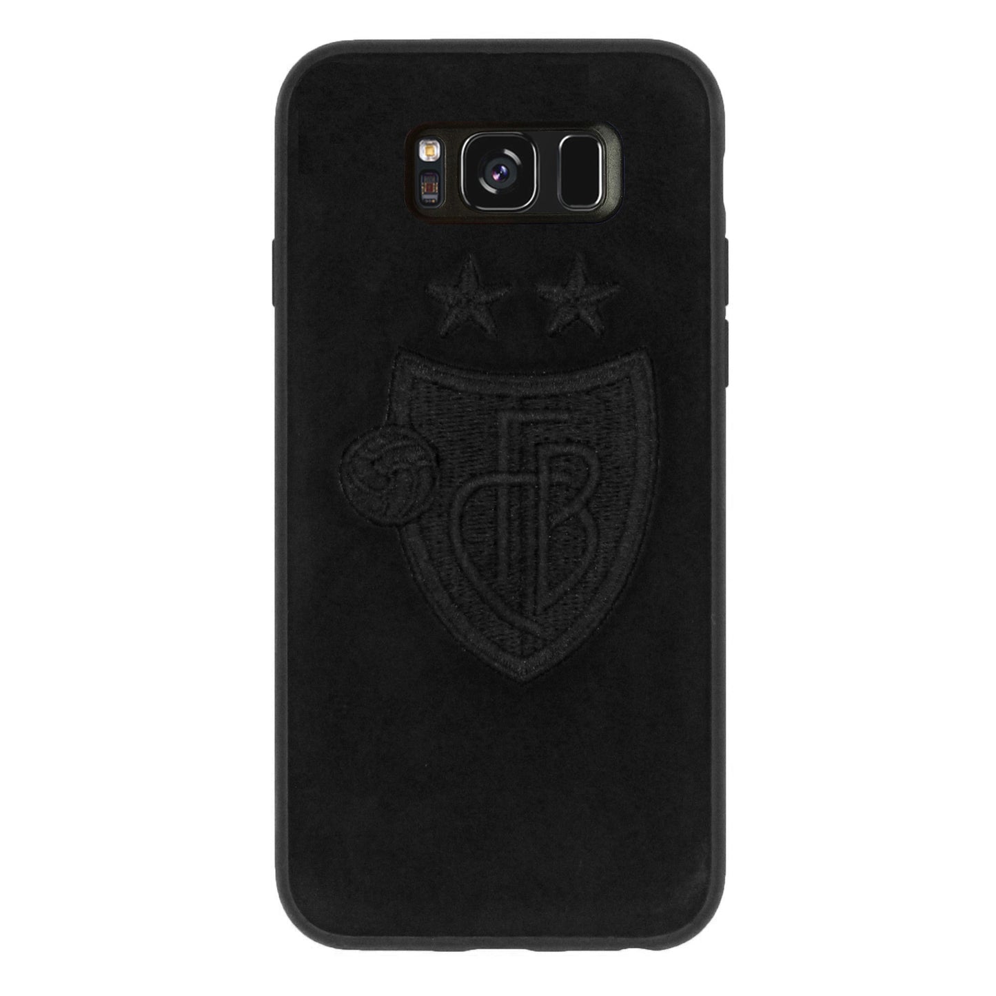 FC Basel 1K Stitch Case für das Samsung Galaxy S8 (Black-on-Black)