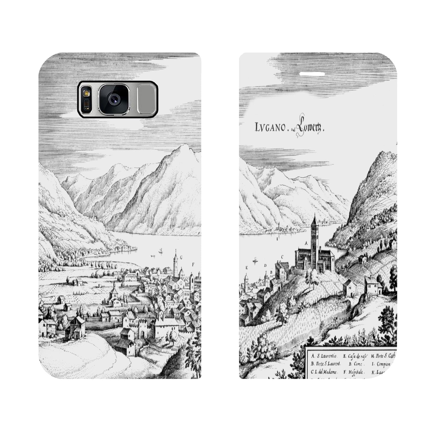 Lugano Merian Panorama Case for the Samsung Galaxy S8