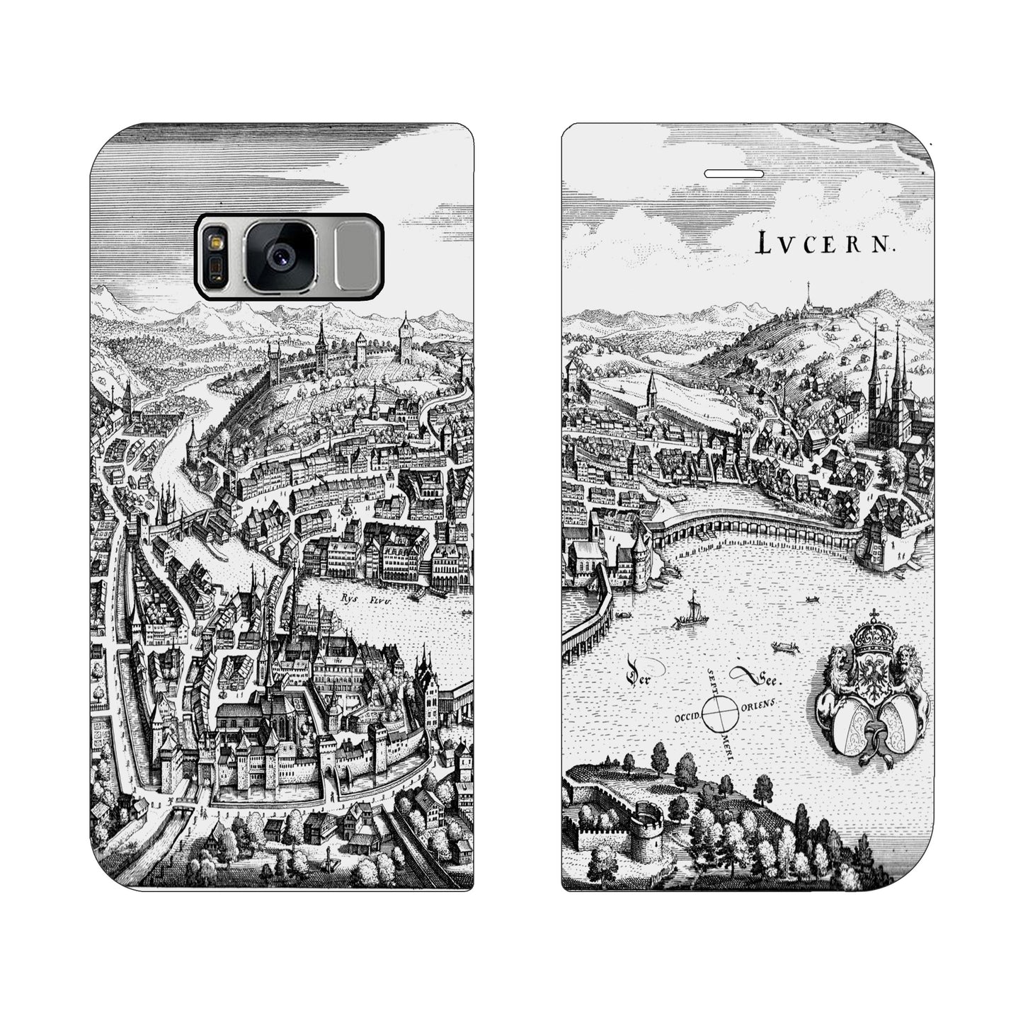 Luzern Merian Panorama Case für das Samsung Galaxy S8