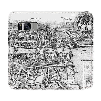 Zürich Merian Panorama Case für das Samsung Galaxy S8 Plus
