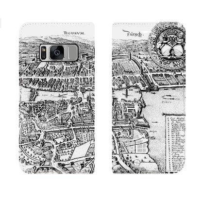 Zürich Merian Panorama Case für das Samsung Galaxy S8 Plus
