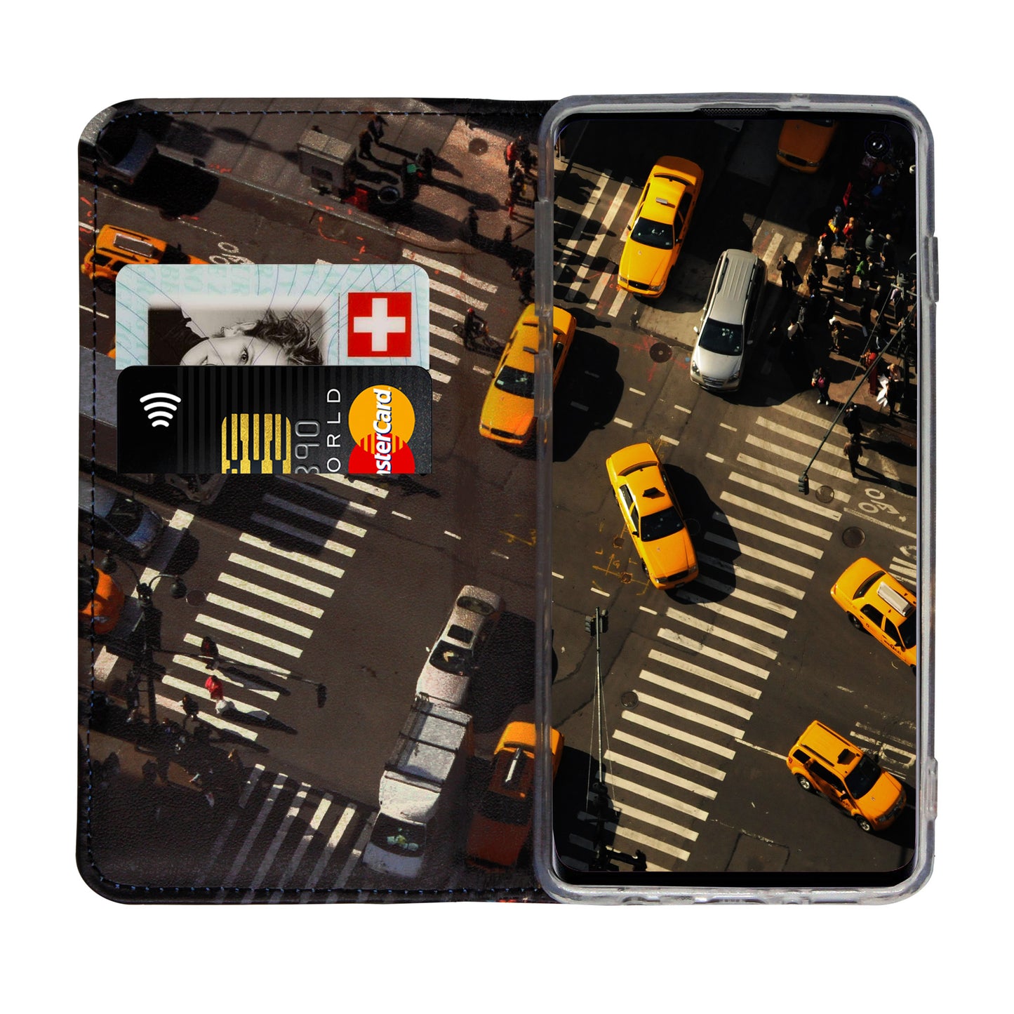 New York City Manhattan Panorama Case für das Samsung Galaxy S9