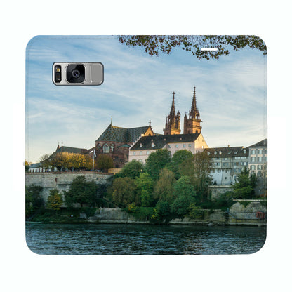 Basel City Münster Panorama Case für das Samsung Galaxy S8