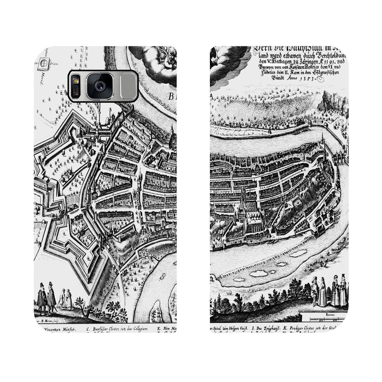 Bern Merian Panorama Case für das Samsung Galaxy S8