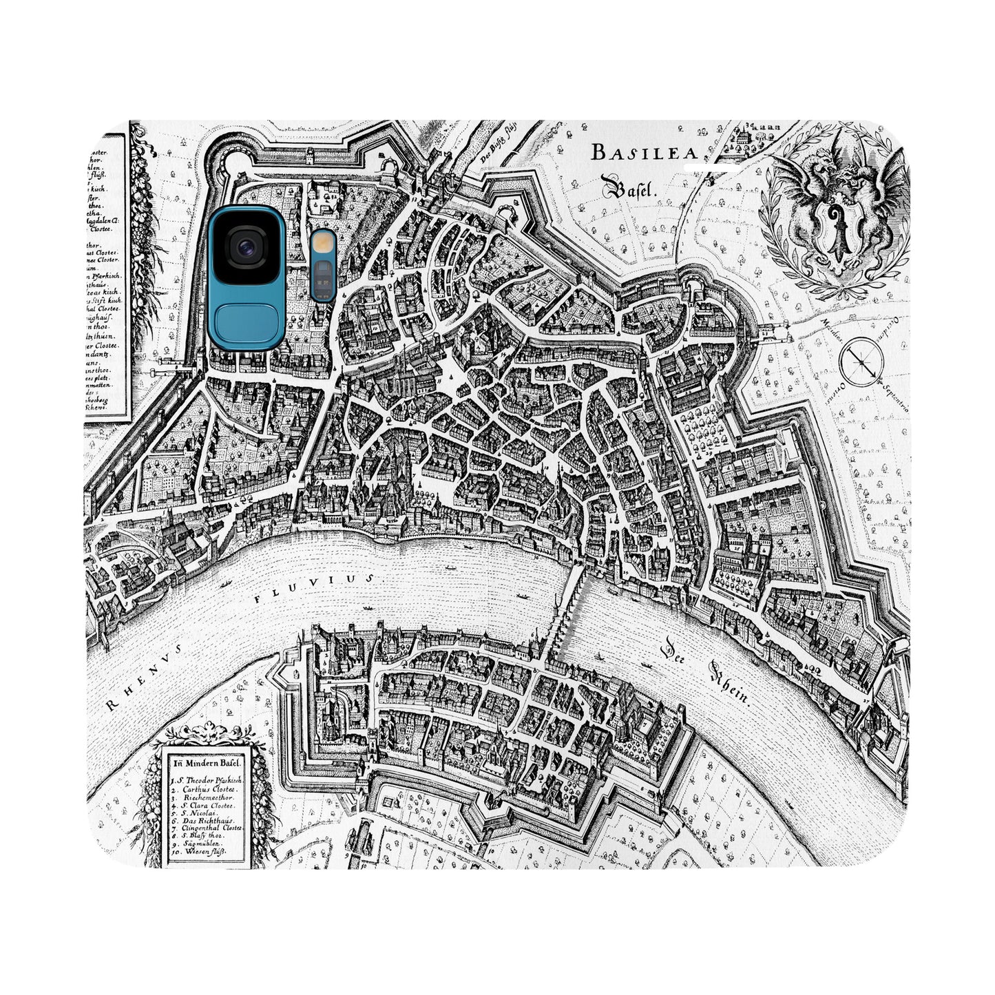 Basel Merian Panorama Case für das Samsung Galaxy S9