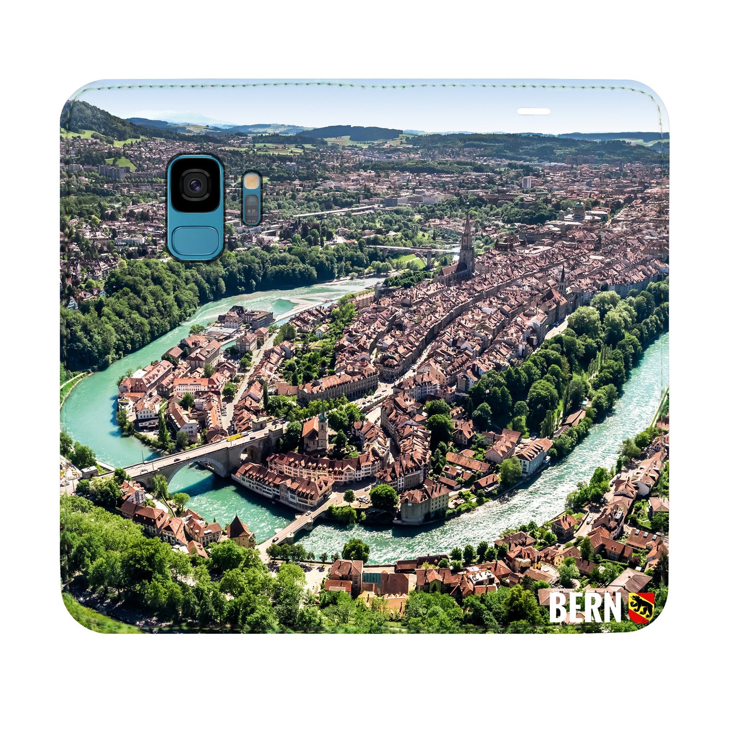 Bern City Panorama Case für das Samsung Galaxy S9