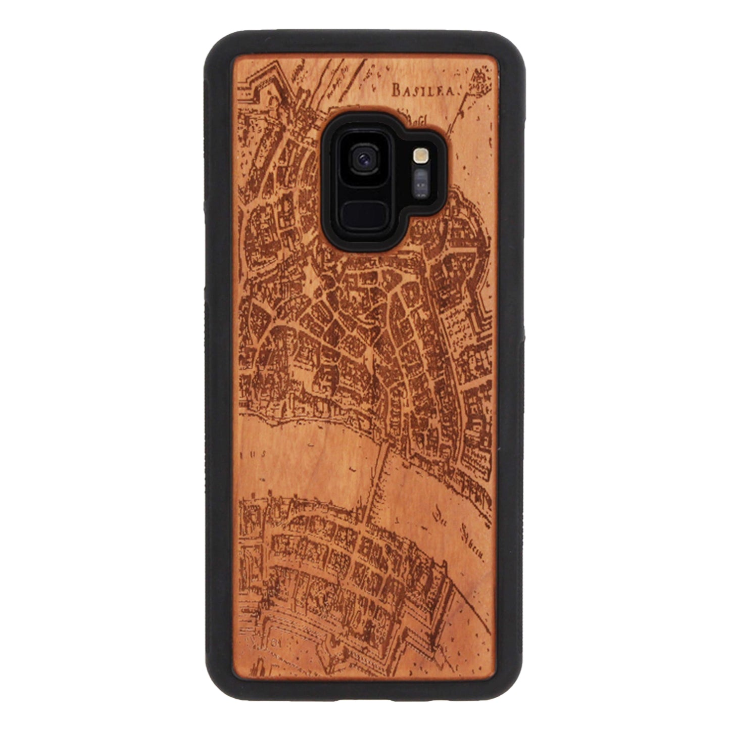 Basel Merian Eden Case made with Cherry Wood for the Samsung Galaxy S9