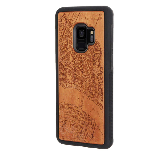 Basel Merian Eden Case made with Cherry Wood for the Samsung Galaxy S9