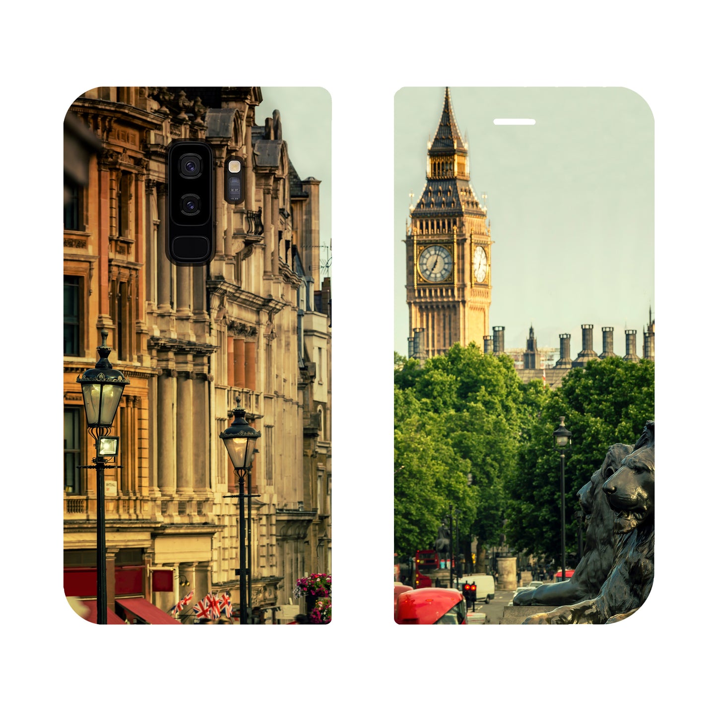 London City Big Ben Panorama Case für das Samsung Galaxy S9 Plus