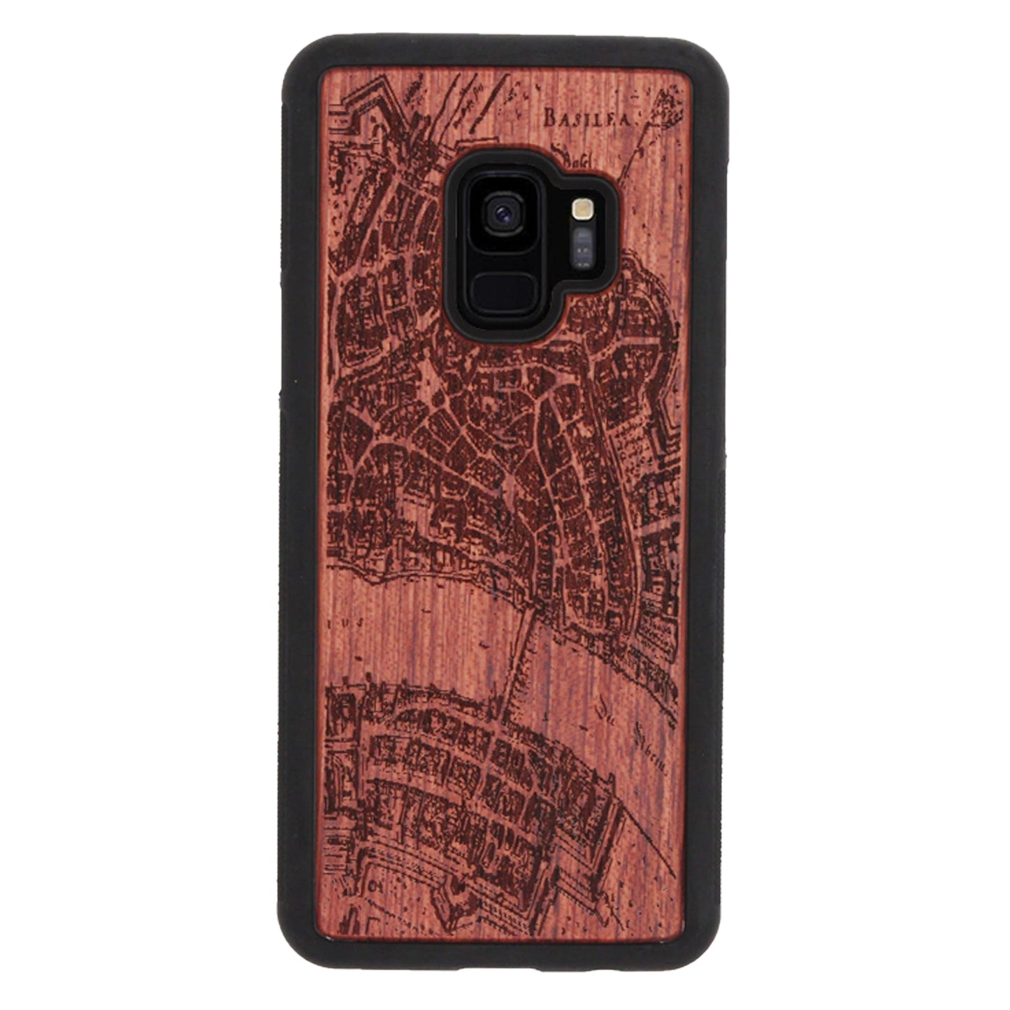 Basel Merian Eden Case made with Rosewood for the Samsung Galaxy S9