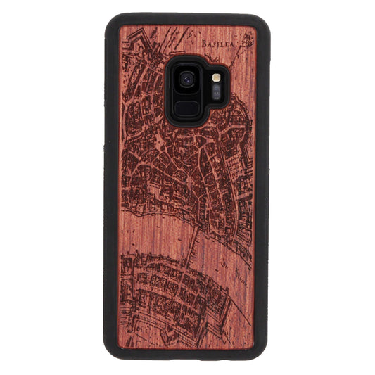 Basel Merian Eden Case made with Rosewood for the Samsung Galaxy S9