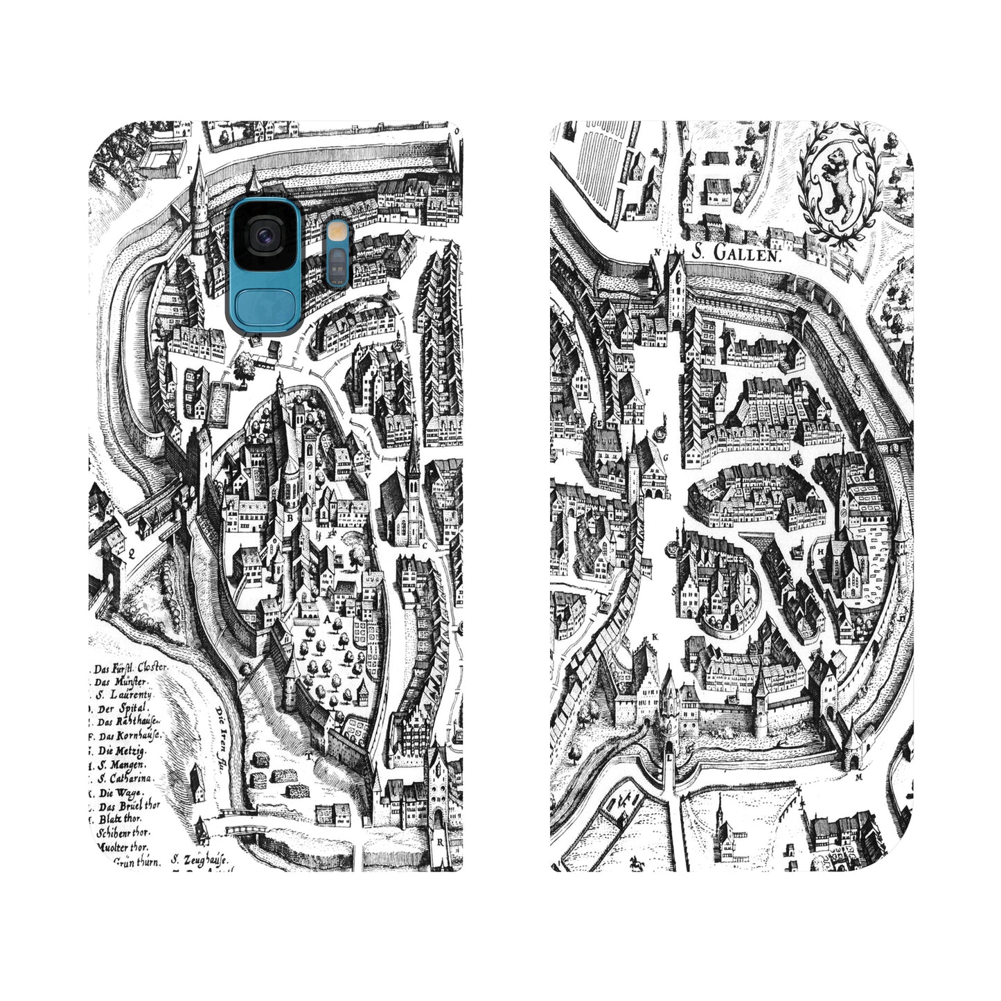 St. Gallen Merian Panorama Case für das Samsung Galaxy S9