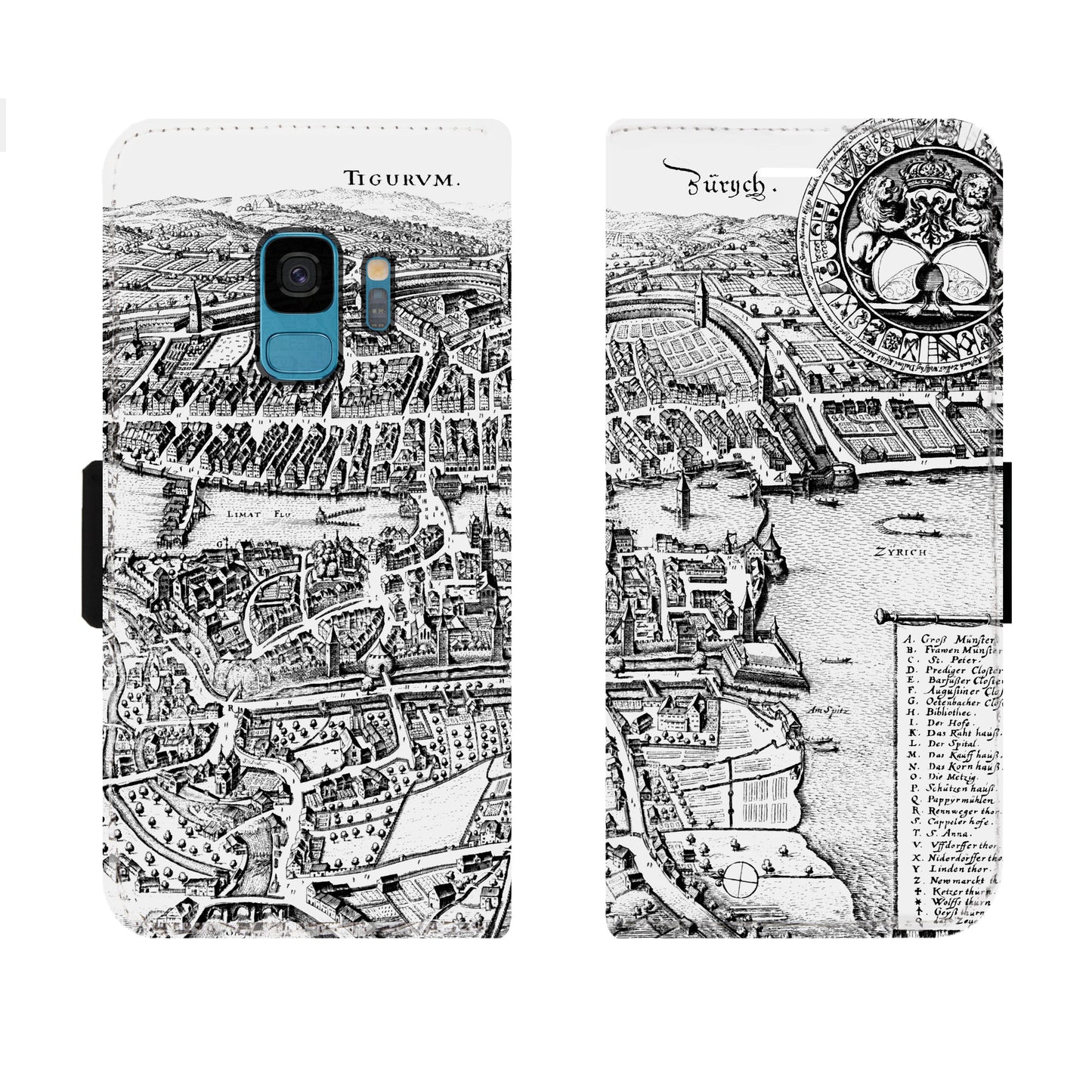 Zürich Merian Victor Case für das Samsung Galaxy S9