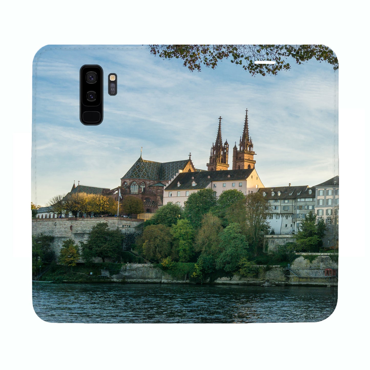 Basel City Cathedral Panorama Case for the Samsung Galaxy S9 Plus
