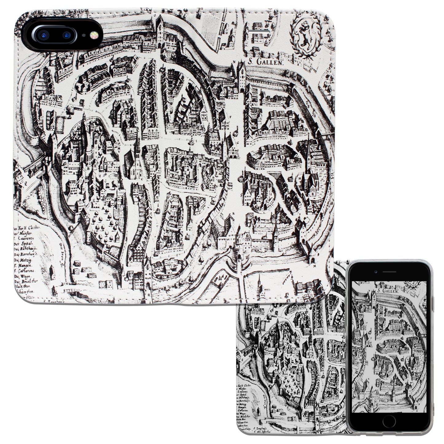 St. Gallen Merian Panorama Case for the iPhone 6/6S/7/8 Plus